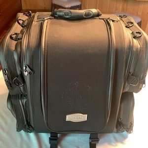 Motorcycle luggage in new condition